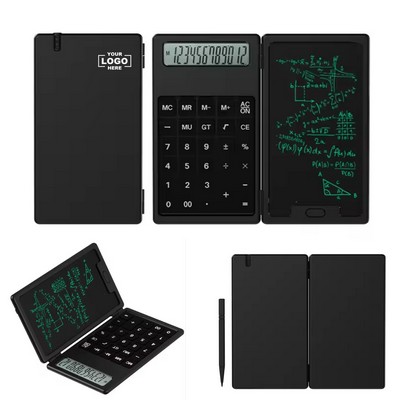 6 Inch Calculator with Writing Tablet