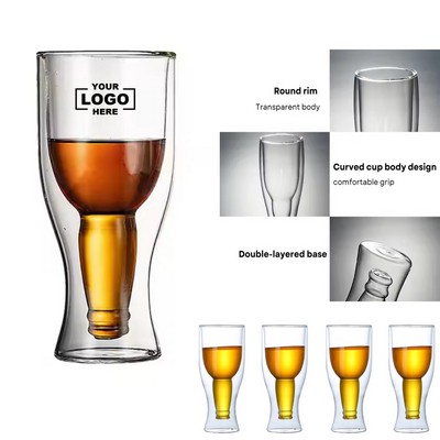 Beer Mug with Double - Walled Construction