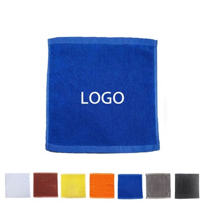 11.81'' Square Shaped Small Cotton Towel
