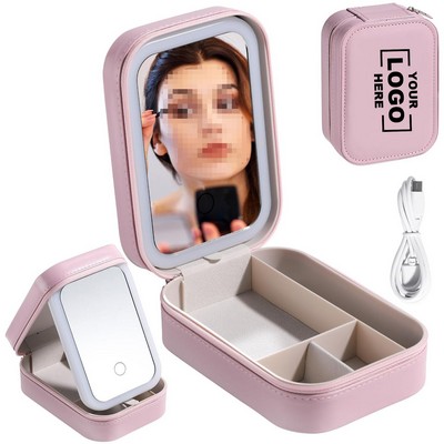Multi-Functional LED Makeup Mirror Box