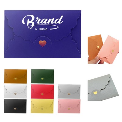 Wavy Edge Pearl Paper Envelope