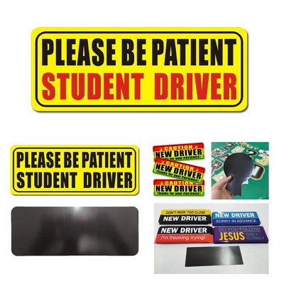 Magnetic Car Sign Safety Warning