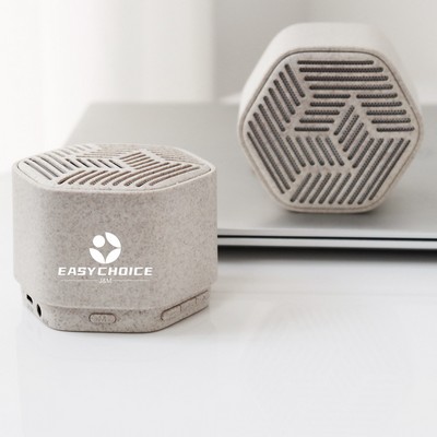 Wheat Straw Portable Speaker