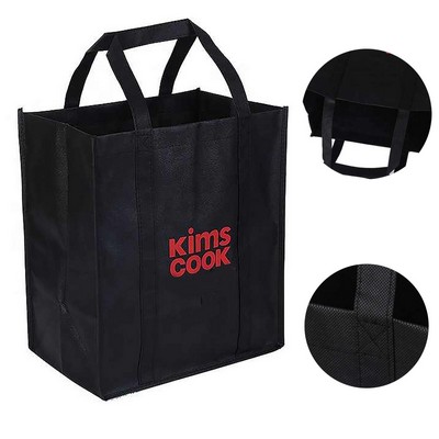 Nonwoven Shopping Bags With Reinforced Handle