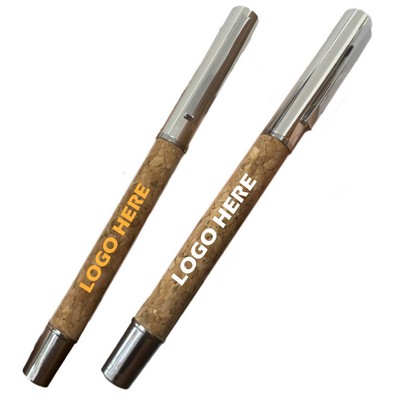 Cork Rollerball Pen