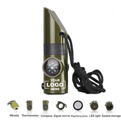 Multifunctional Survival Whistle
