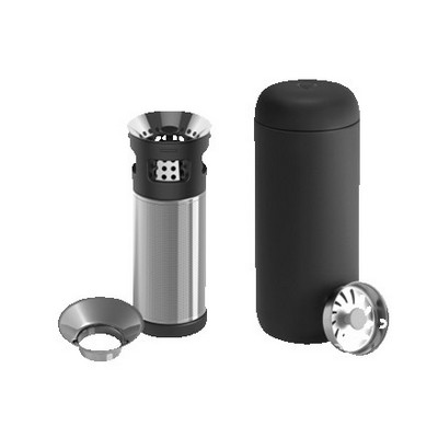 Fellow Carter Infuser Set with Carter Move 16 oz + Infuser Bundle, Matte Black