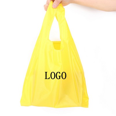 Reusable Foldable Shopping Bag 20L Eco Friendly Grocery Tote with Pockets