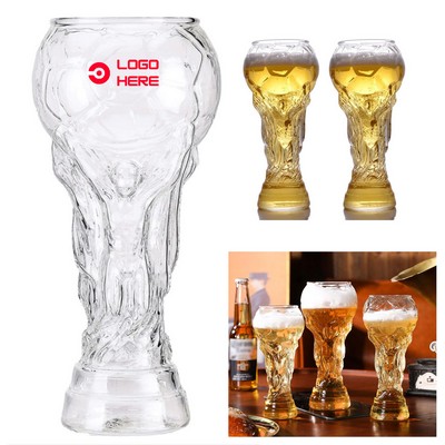 Football-Shaped Beer Glass
