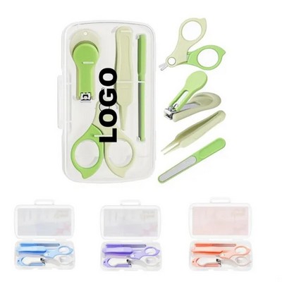 4-in-1 Infant Safety Care Set Baby Nail Clipper