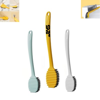 Flex-Head Toilet Brush with 90° Adjustable Angle