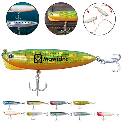 3.54in 0.63oz Sinking Pencil Lure for Bass Pike Saltwater Fishing