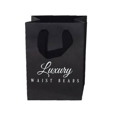 8 x 10 x 4 Custom Printed Twill Handle Bags 100/ctn