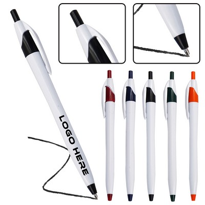 Plastic Click Ballpoint Pen