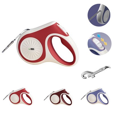 Retractable Reflective Strip Prevent Pet Breaking Away Leash