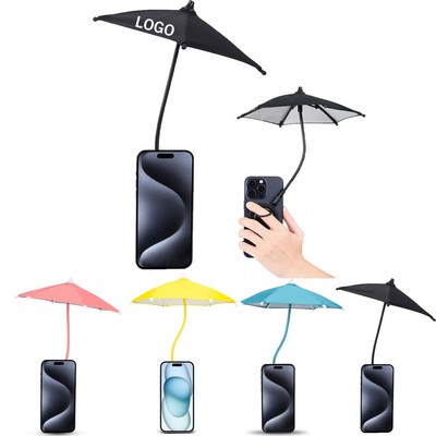 Flexible Rotatable Magnetic Phone Umbrella