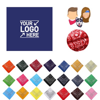 Versatile Retro Cotton Bandana