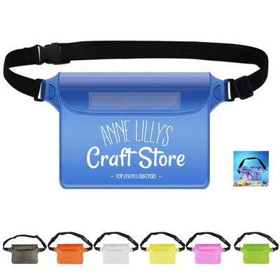 Waterproof Fanny Pack with Triple Airtight Seal