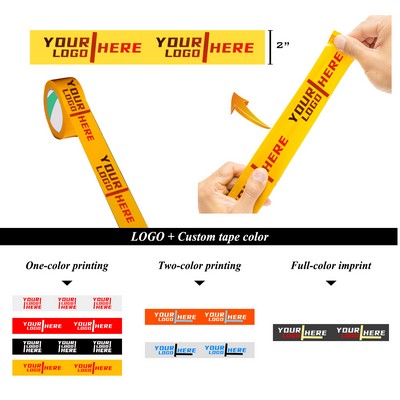 PMS Color Match Custom Packaging Box Tape