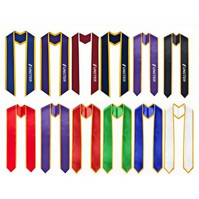 60" L Traditional Graduation Honor Stole