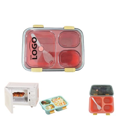 29OZ Microwaveable Student Bento Lunch Box