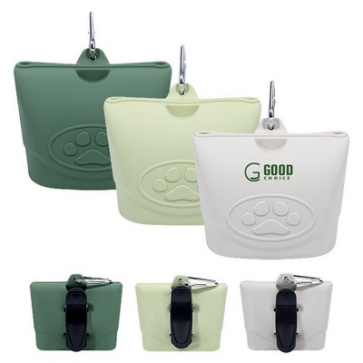 Portable Silicone Pet Snack Training Bag