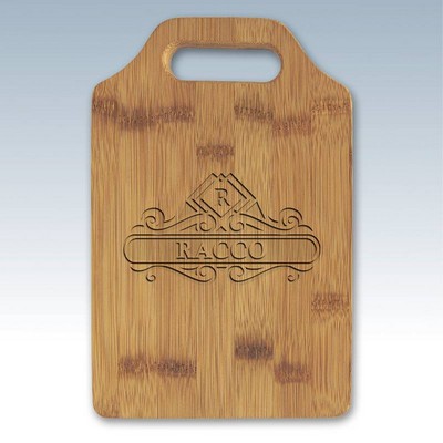 Small Bamboo Cutting Board w/Handle