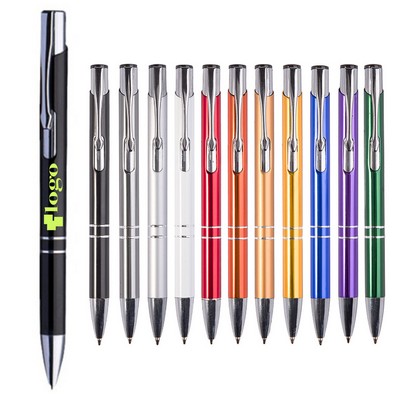 Aluminum - Barrel Ballpoint Pens