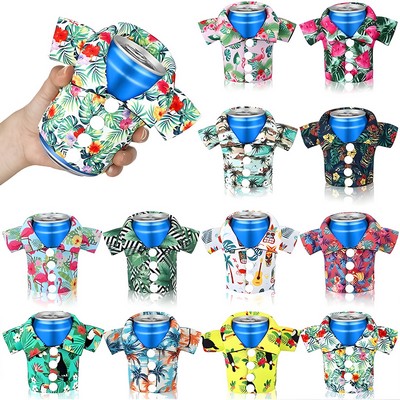 Neoprene Summer Can Shirt Cooler Sleeves 12 Oz