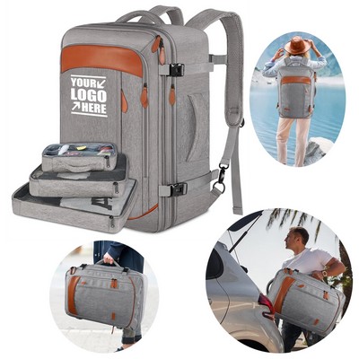 Custom Extra Large Suitcase Carry-On Duffel Bag Travel Backpack with Packing Cubes