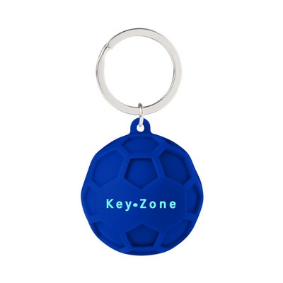 Silicone Squish Ball Keychain