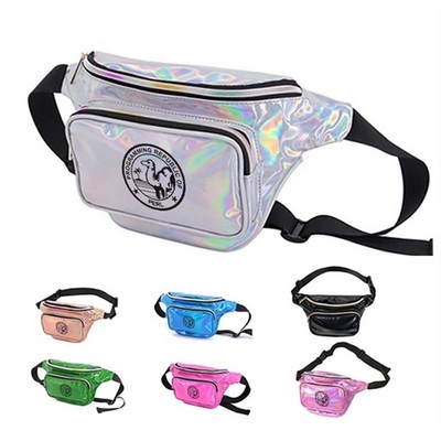 Holographic Fanny Pack Neon Waist Bag