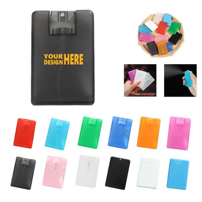 Custom TootCredit Card Hand Sanitizer Sprayshpick Flag