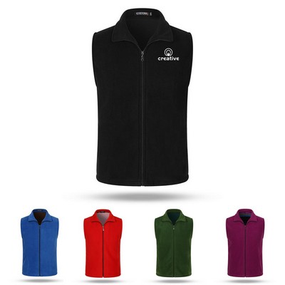 Full Zip Polar Fleece Vests