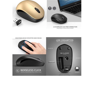 iBank® Wireless Mouse for Laptop, PC, Tablet, Computer and Mac