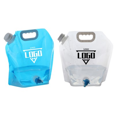 Collapsible Water Container, BPA Free, 1.3Gallon