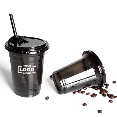 Eco-Friendly 17 oz. Disposable PET Coffee Cup