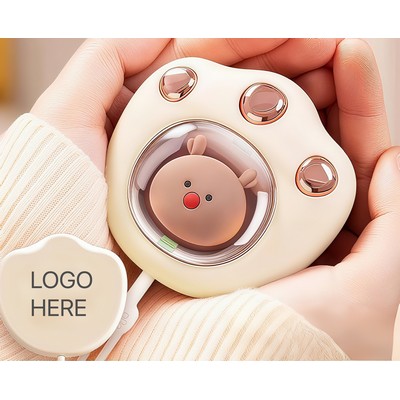 Cat Paw Mini Portable Rechargeable Hand Warmer