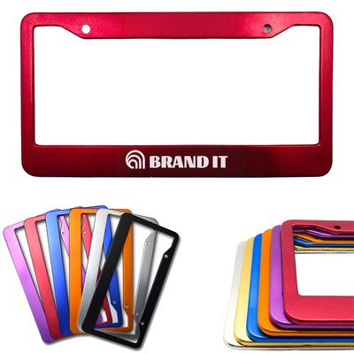 Custom Metal License Plate Frame