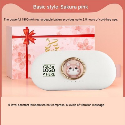 Portable Cordless Heating Pad With Colored Box