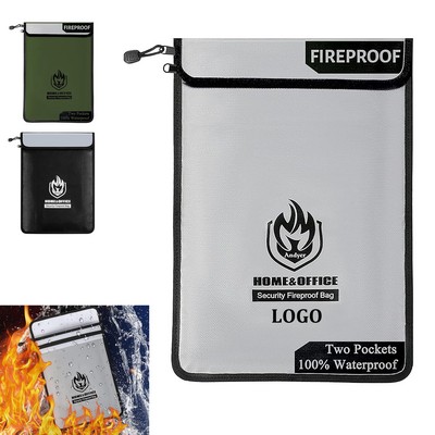 Fireproof Water Resistant Document Bag