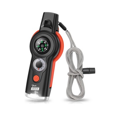 7-In-1 Outdoor Emergency Survival Whistle