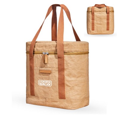 Paper Waterproof Cooler Tote Bag