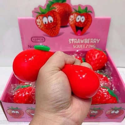 Fruit Shaped Stress Relief Squeeze Toy