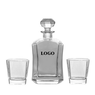 Sterling Decanter Set