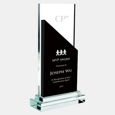 Black Sail Award with Clear Base