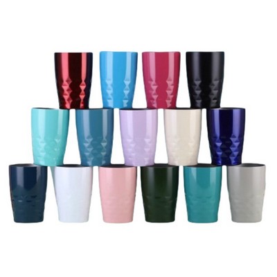 Diamond-shaped Stainless Steel Mug