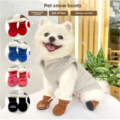 Small Dog Winter Boots Yorkie Chihuahua Cold Weather
