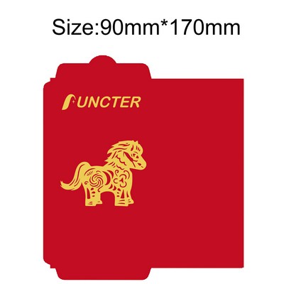 Customized Horse Year Chinese New Year Red Envelope #12