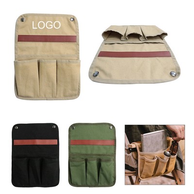 Camping Chair Armrest Storage Pouch